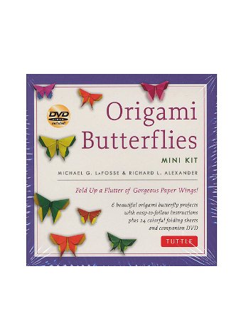 Tuttle - Origami Butterflies Mini Kit with DVD