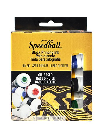 Speedball - Oil-based Block Printing Ink Starter Set