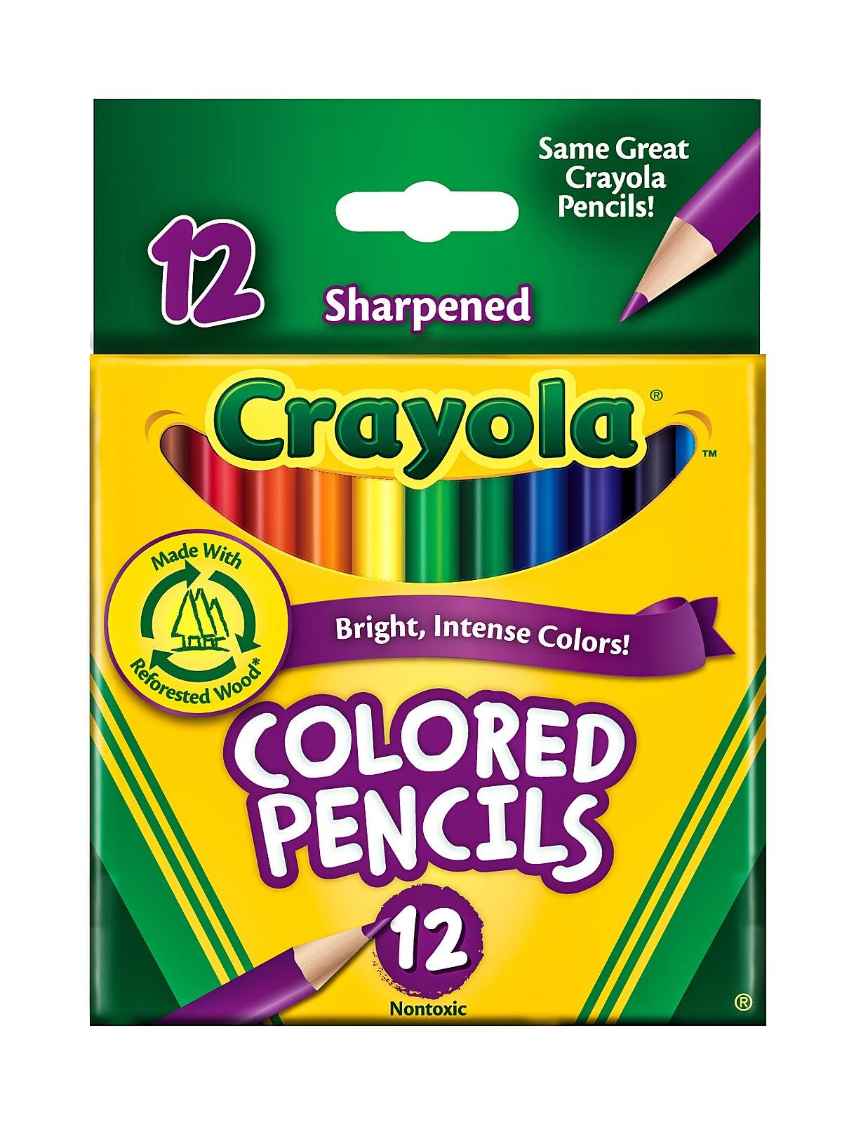 Crayola - Short Colored Pencils