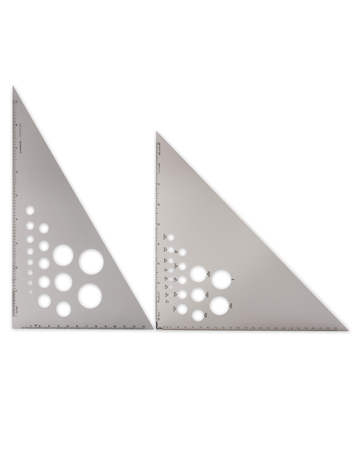 Alumicolor - Aluminum Calibrated Triangles