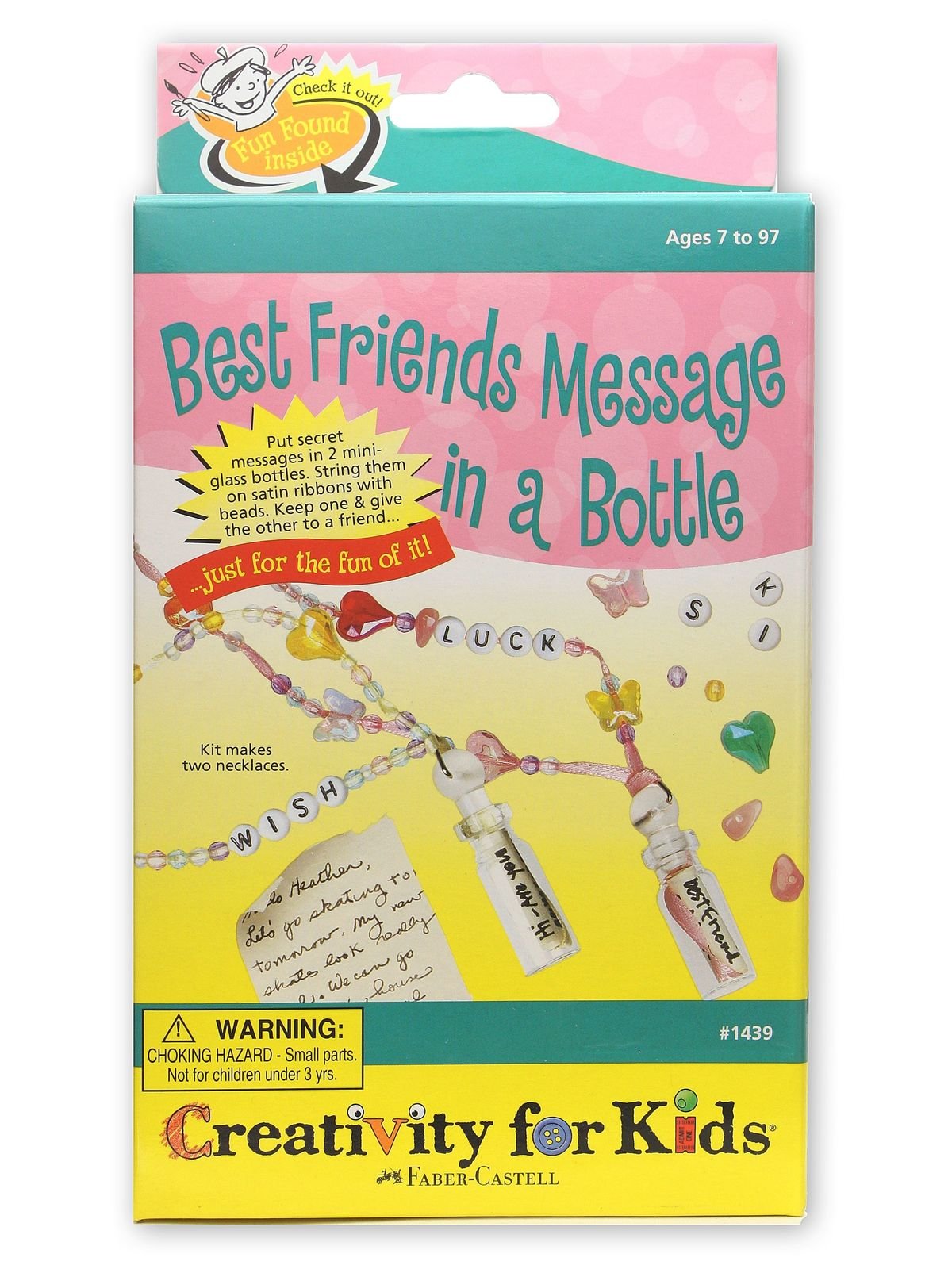 Creativity For Kids - Best Friends Messages in a Bottle Mini Kit
