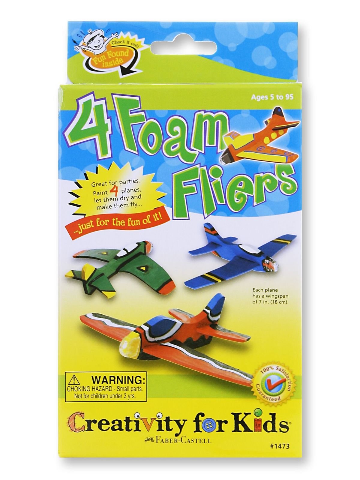Creativity For Kids - 4 Foam Fliers Mini Kit