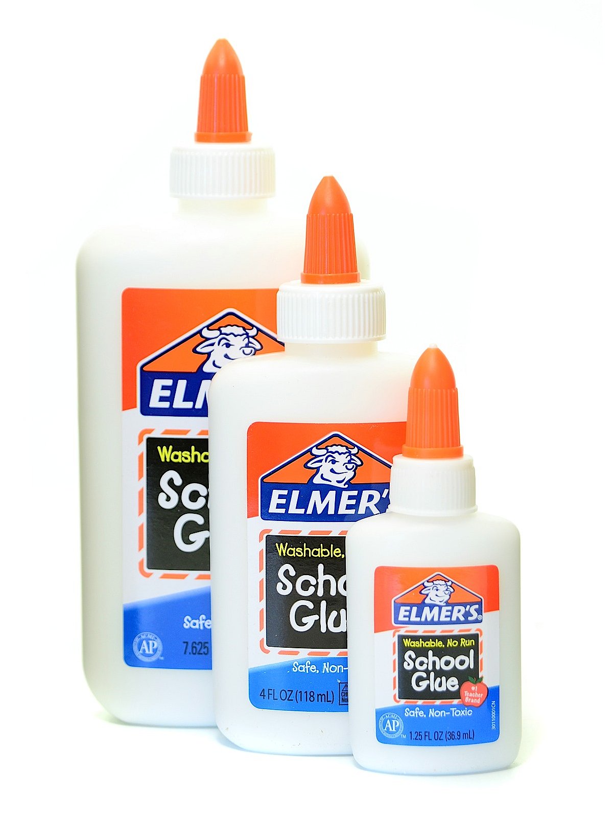 Elmer's E301 1.25 fl. oz. White Liquid School Glue