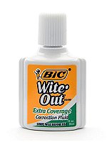 Wite-Out Extra Coverage Correction Fluid