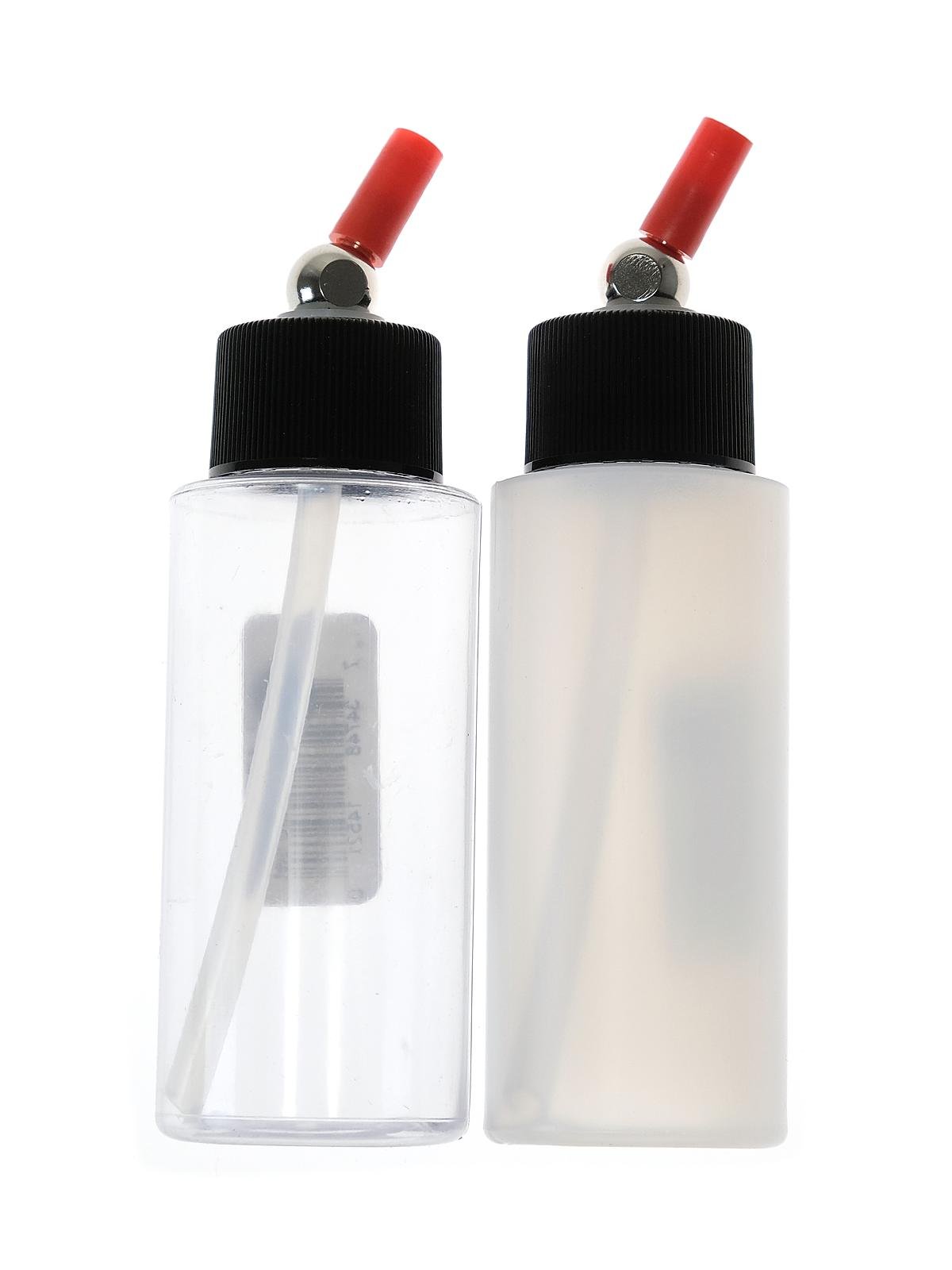 Iwata - Clear Cylinder Bottles with Caps