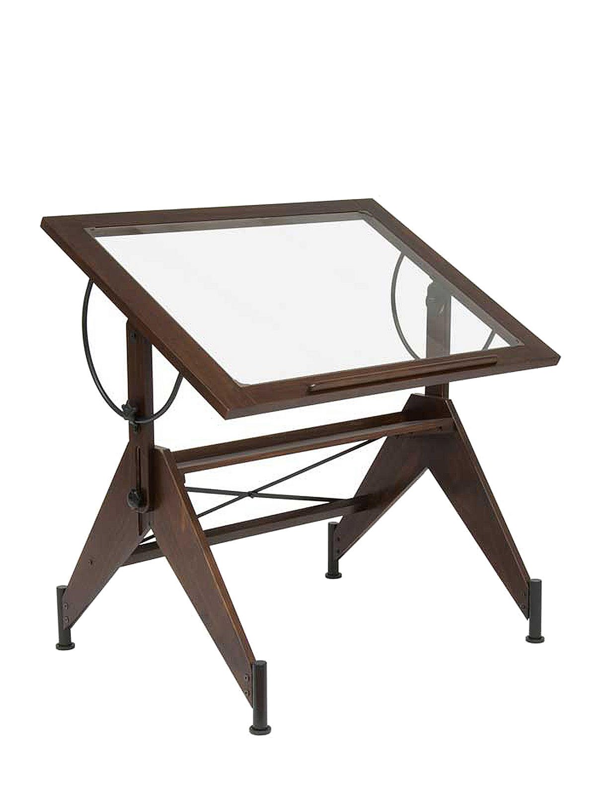 Studio Designs - Aries Glass Top Drafting Table