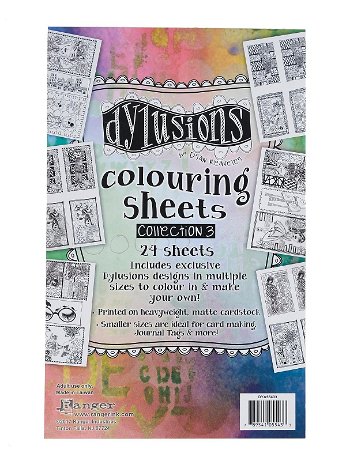 Ranger - Dylusions Colouring Sheets