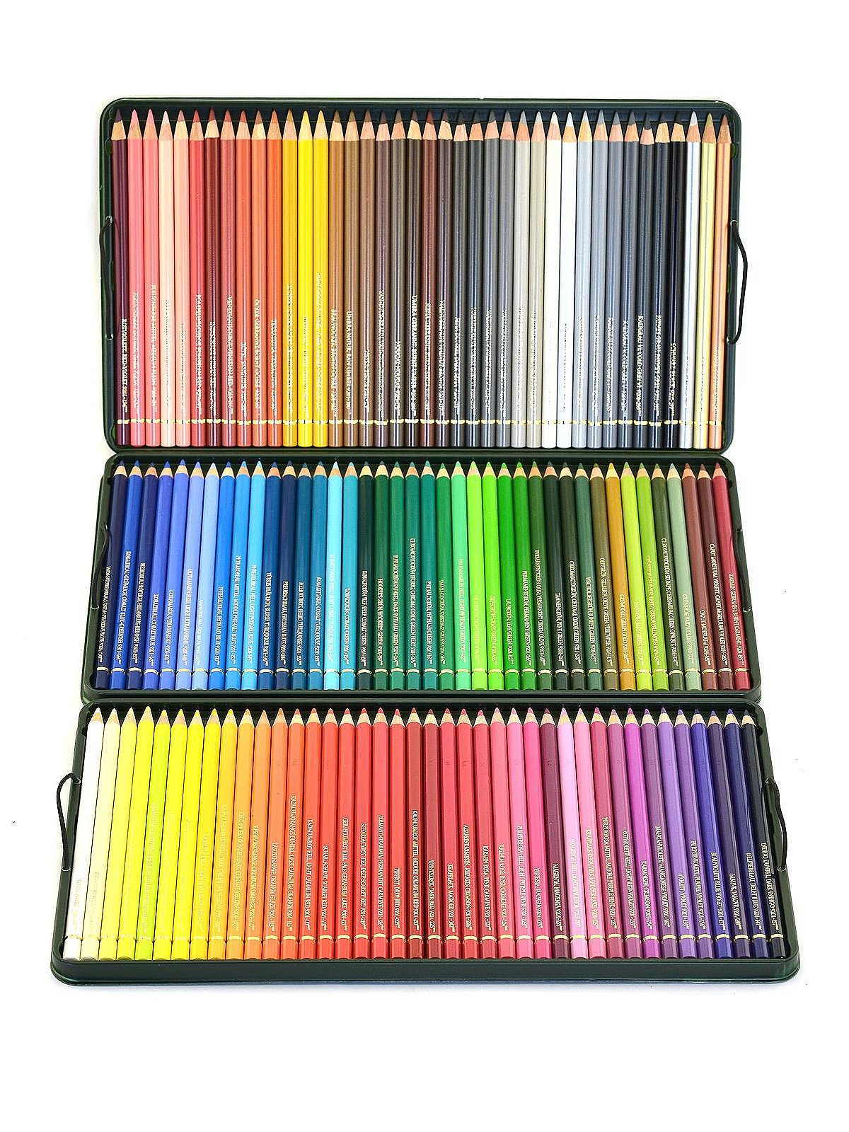 24 Colours Faber Castell Polychromos Pencils Tin Set Drawing Colouring  Coloured