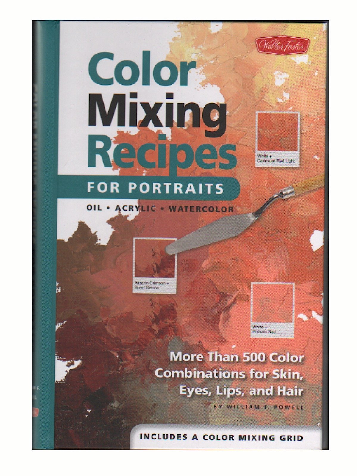Walter Foster - Color Mixing Recipes for Portraits Book