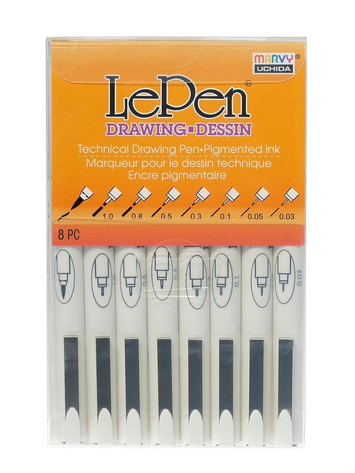 Marvy Uchida - Le Pen Drawing Technical Pens