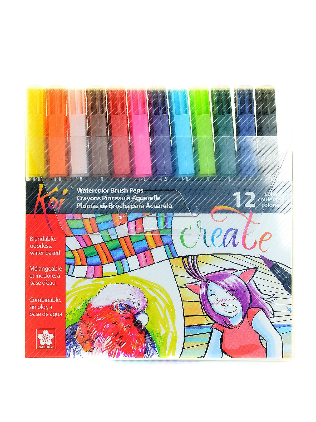 Grof Annoteren handig Sakura Koi Coloring Brush Sets | MisterArt.com