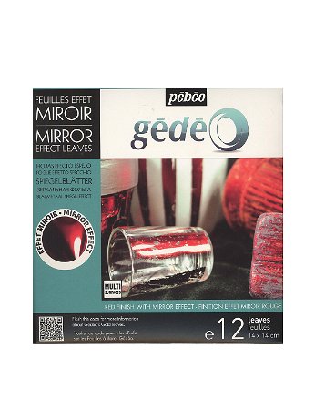 Pebeo - Gedeo Gilding Mirror Effect Metal Leaf