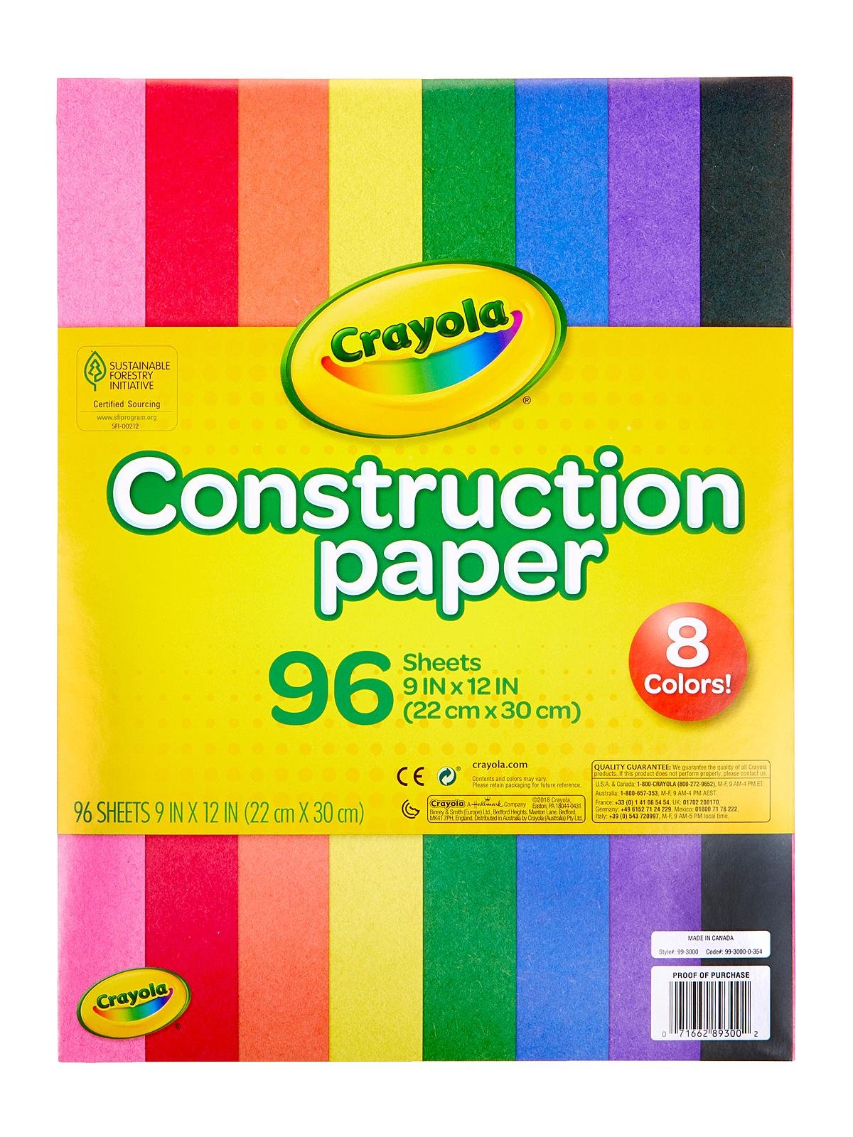Crayola - Construction Paper Pads