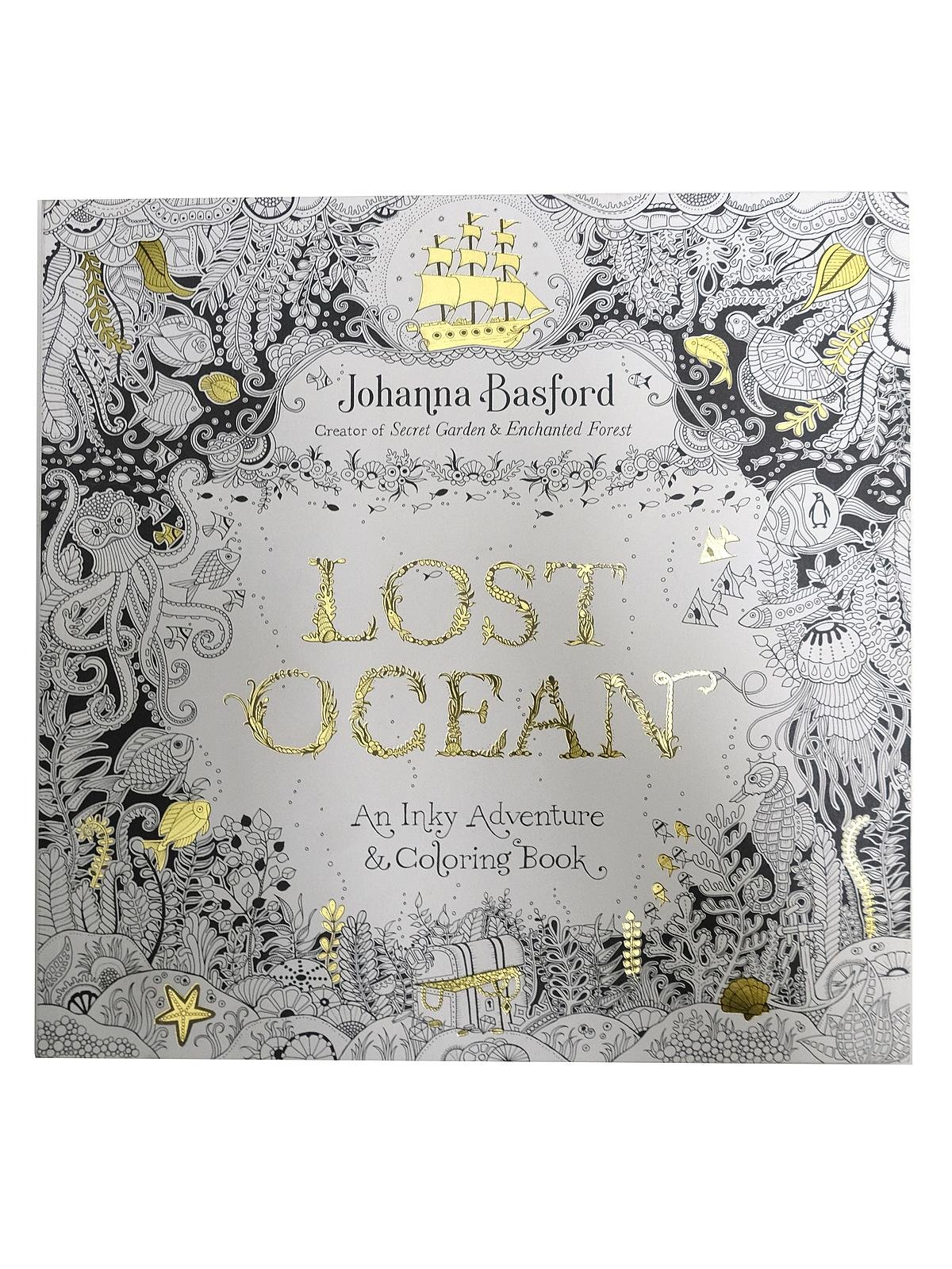Penguin - Lost Ocean Coloring Book