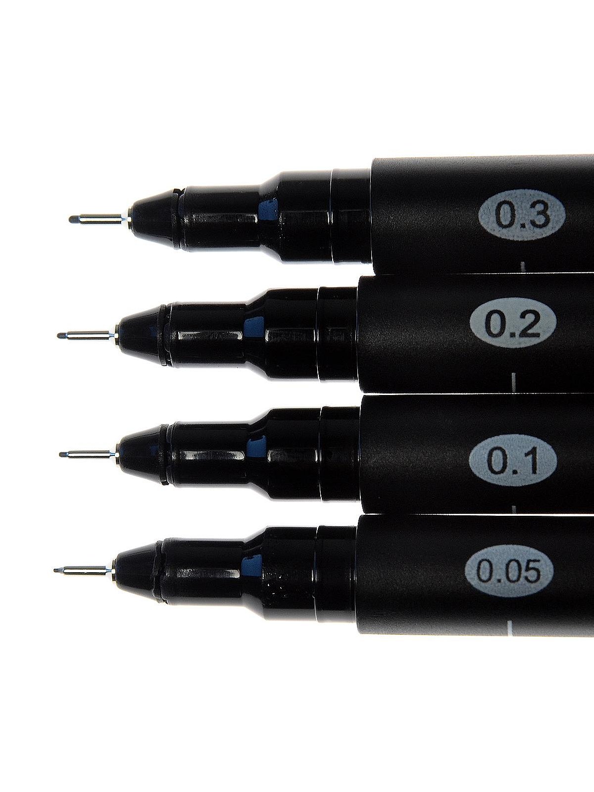 Blackliner Fine Line Drawing Pen, Set of 4 - Broad