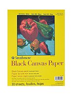 300 Series Black Canvas Paper