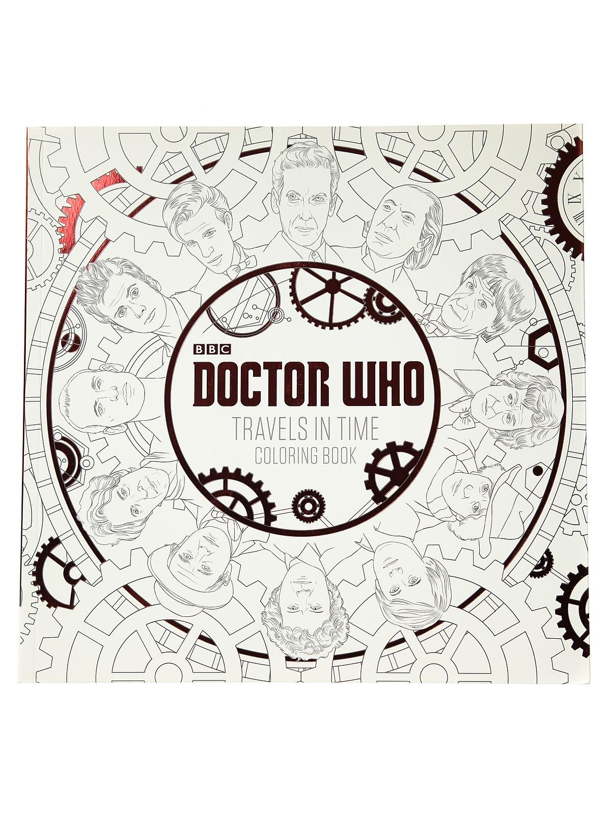 Price Stern Sloan - Doctor Who Travels in Time Coloring Book