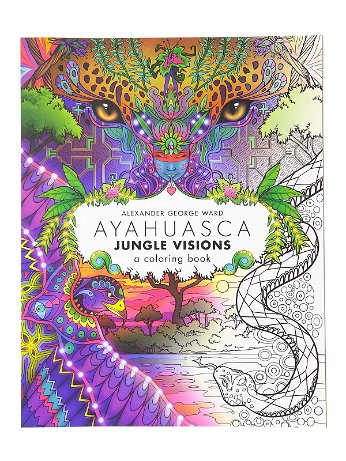 Divine Arts - Ayahuasca Jungle Visions Coloring Book