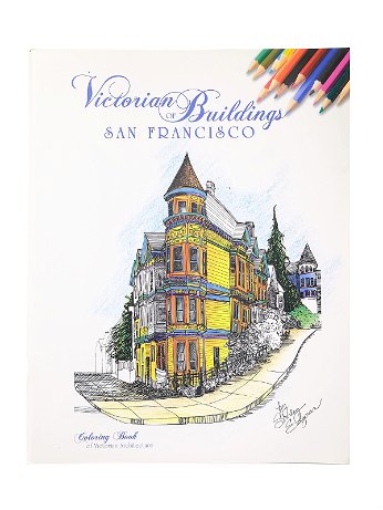 Schiffer - Victorian Buildings Coloring Book