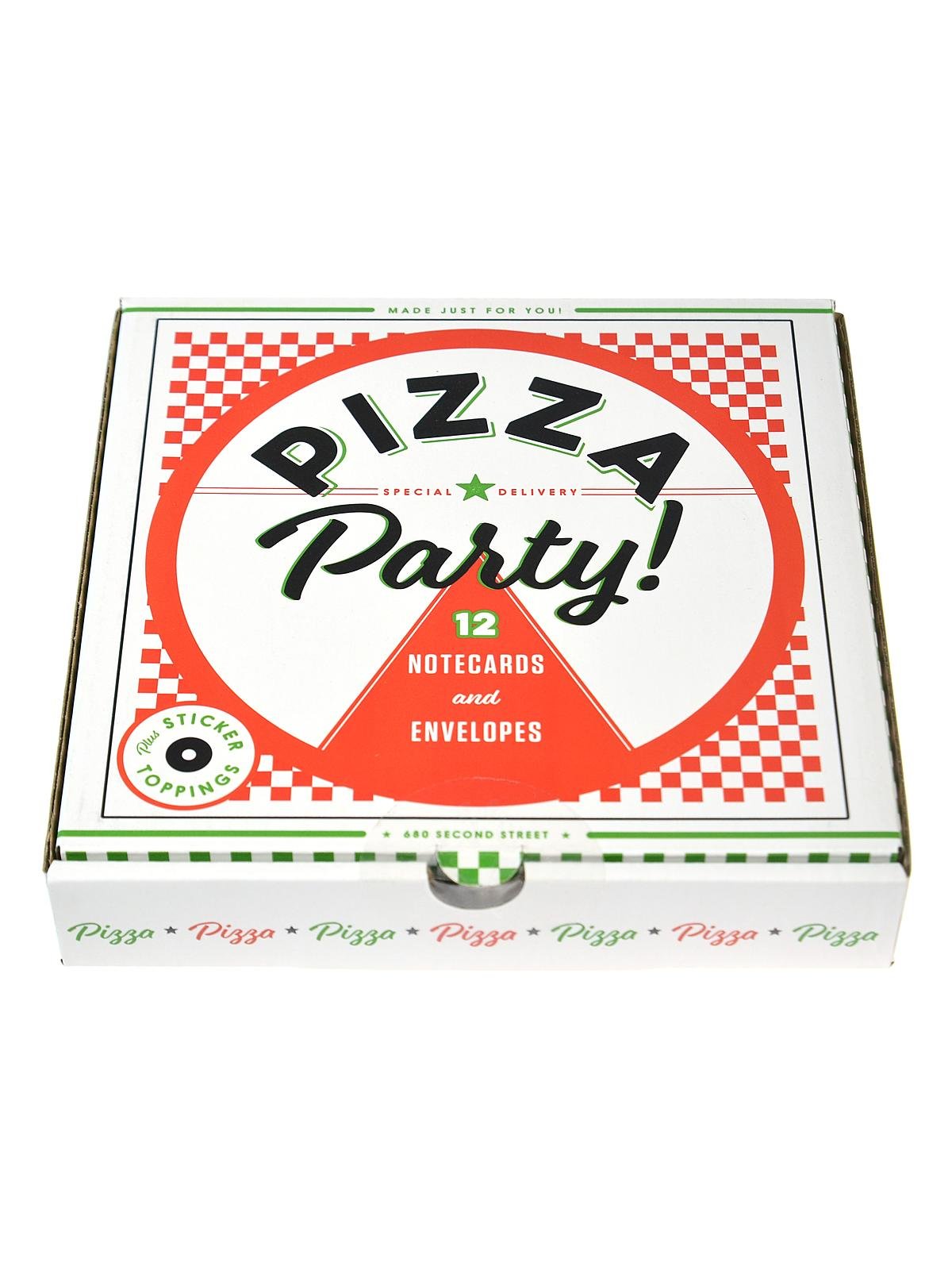 Chronicle Books - Pizza Party! Notecards