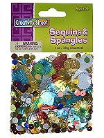 Glittering Sequins with Spangles