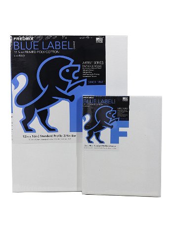 Fredrix - Blue Label Ultra-Smooth Stretched Artist Canvas