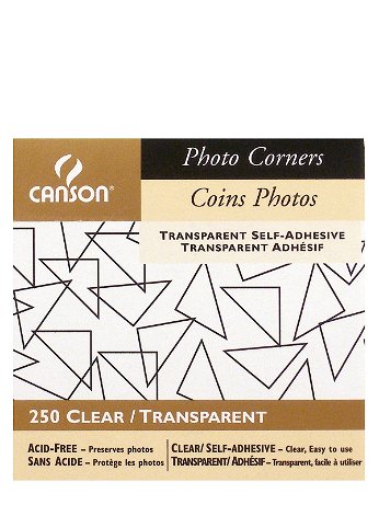 Canson - Self-Adhesive Acid-Free Photo Corners