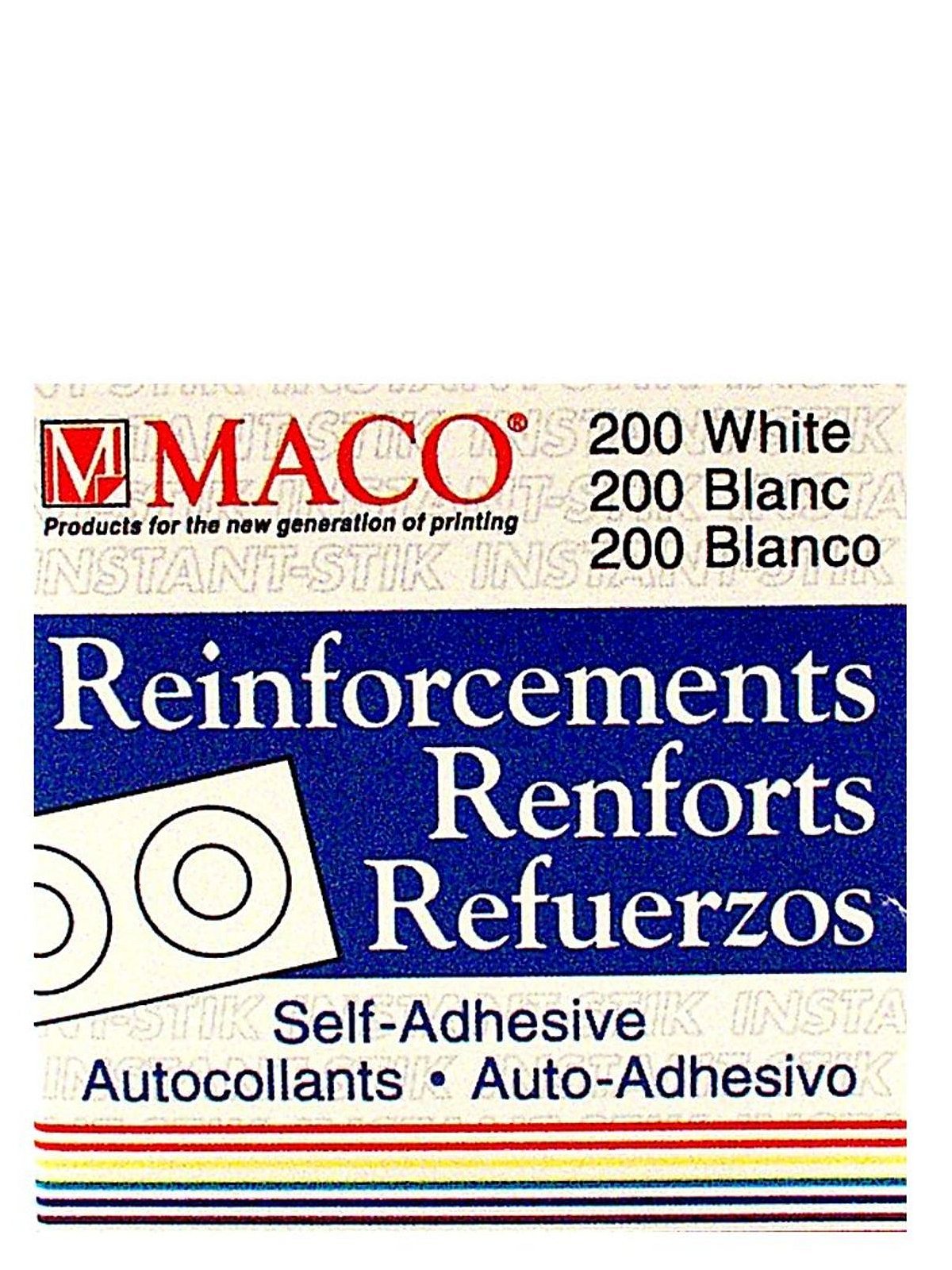 Maco Self-Adhesive Hole Reinforcements