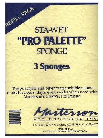 Masterson - Premier Acrylic Paper and Sponge Refills