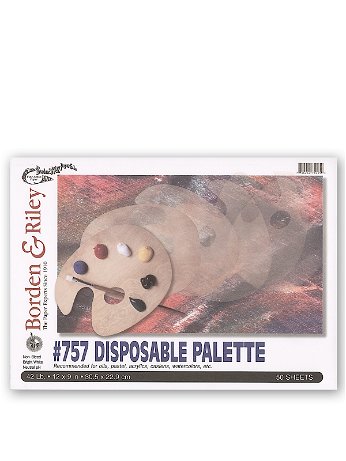 Borden & Riley - #757 Disposable Palette Pad
