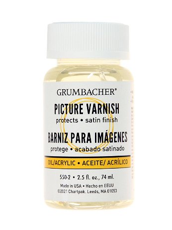 Grumbacher - Picture Varnish (Crystal Clear Acrylic Resin)