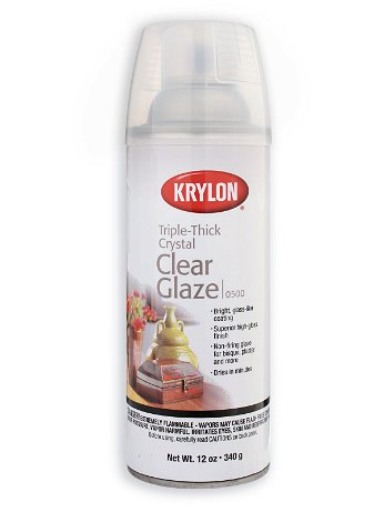 Krylon - Crystal Clear Spray Triple-Thick Glaze