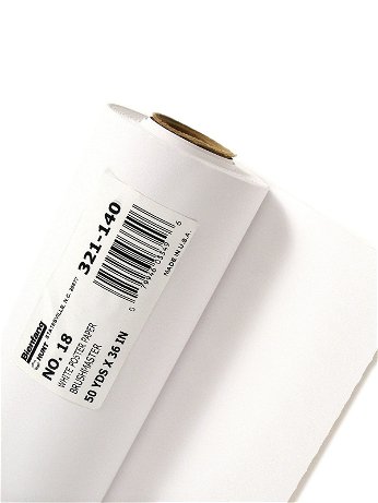 Bienfang - No. 18 White Poster Paper Roll