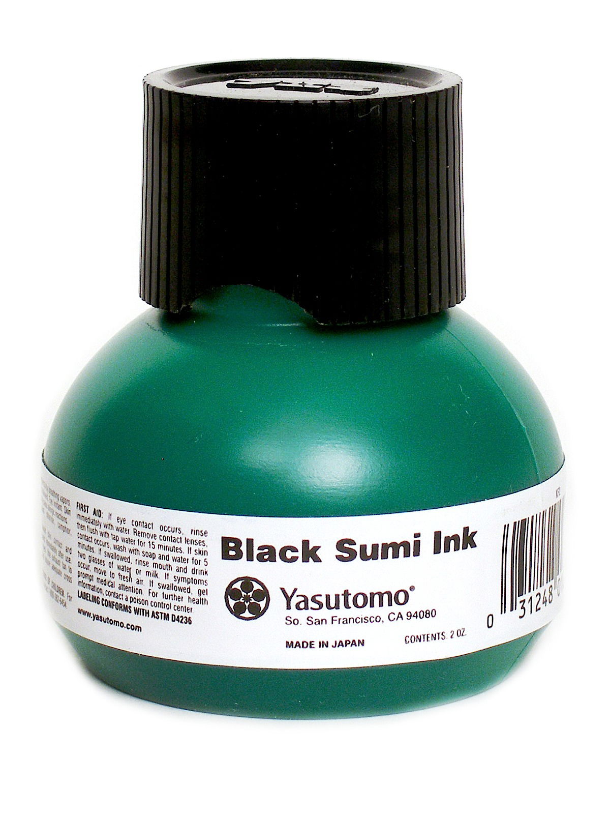 Yasutomo Japanese Bokuju Liquid Sumi Ink | MisterArt.com 