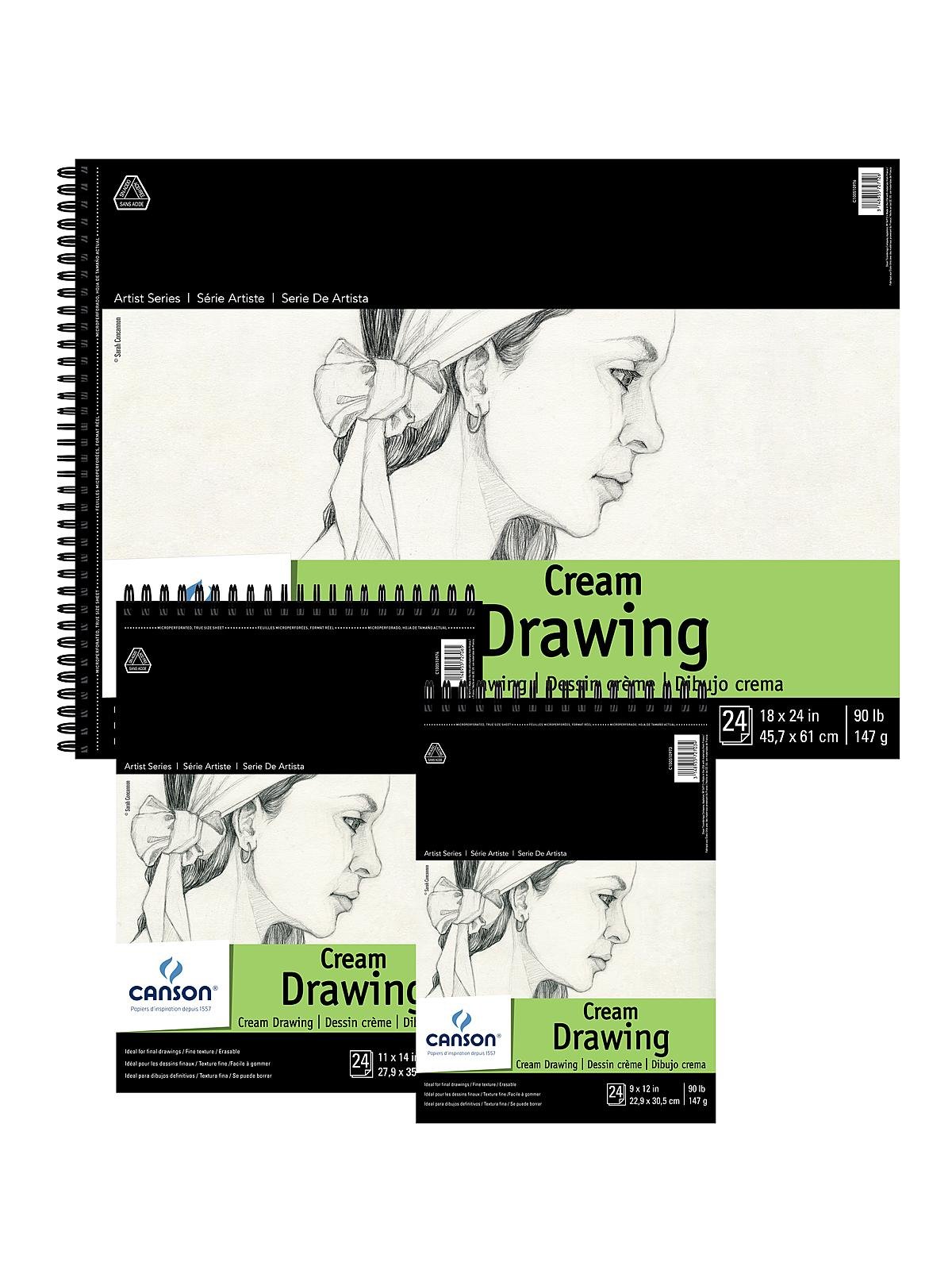 Canson - Classic Cream Drawing Pad