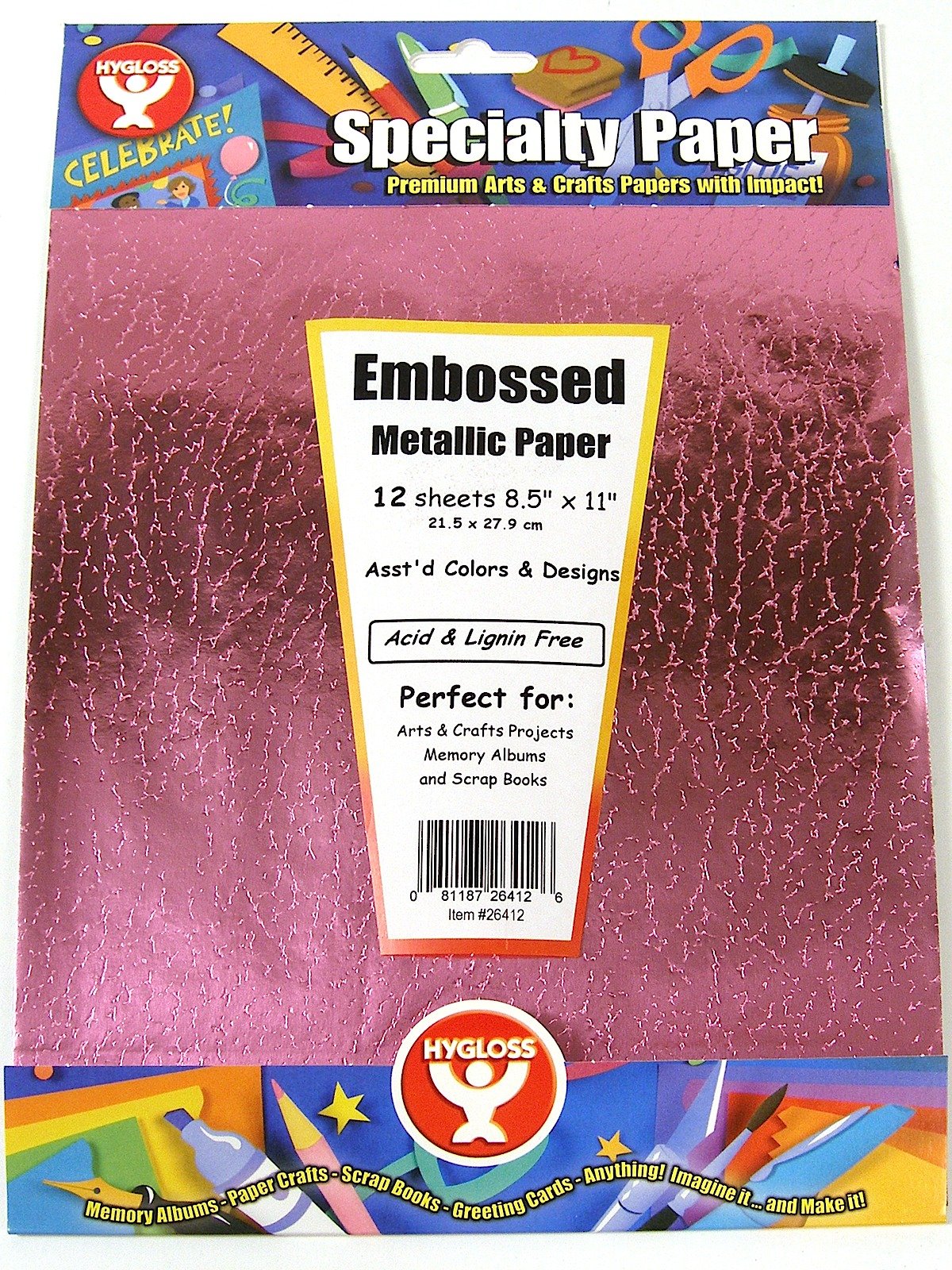 Hygloss - Metallic Embossed Paper
