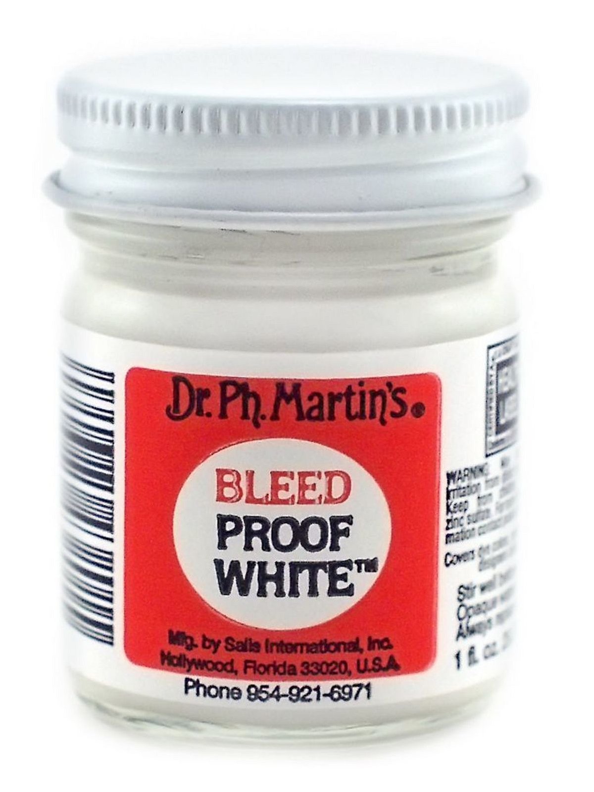 Dr. Ph. Martin's Bleed - Proof White, 1 oz.