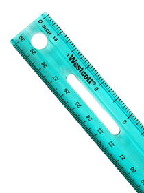 Acme 12 in. Plastic Ruler