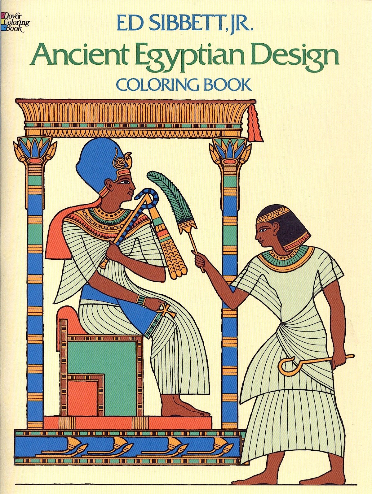 Dover - Ancient Egypt Designs-Coloring Book