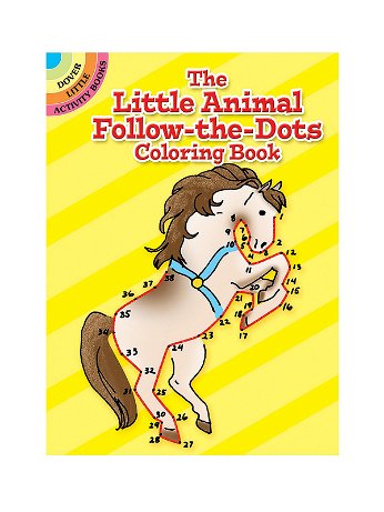 Dover - The Little Animal Follow-The-Dots Coloring Book