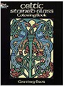 Celtic Stained Glass-Coloring Book