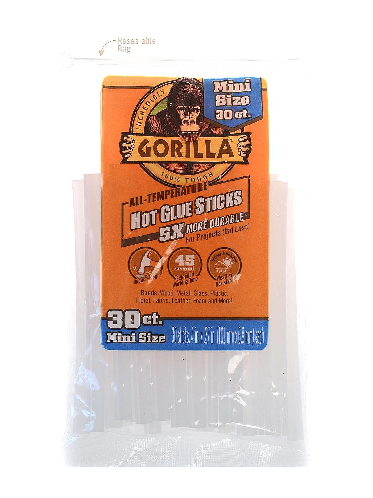 Gorilla All-Temp Hot Glue Sticks