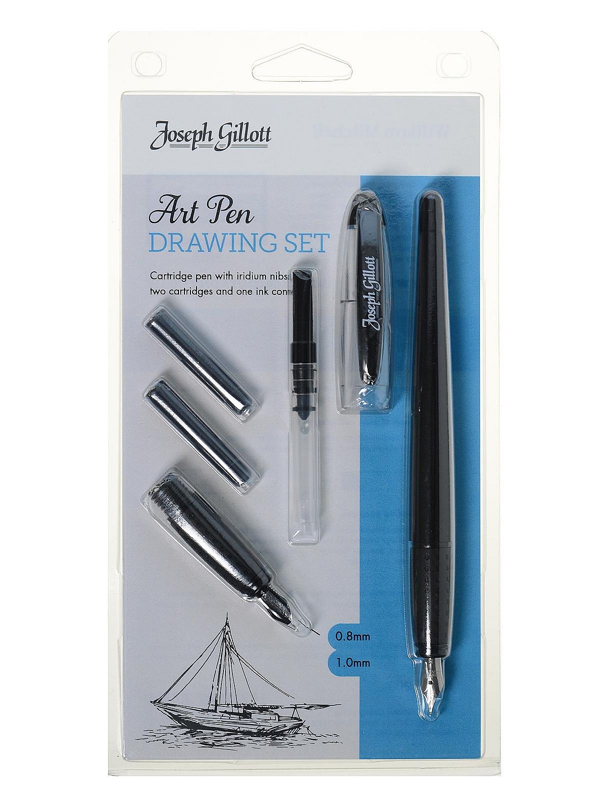 William Mitchell Calligraphy - Gillott Art Pen Drawing Set