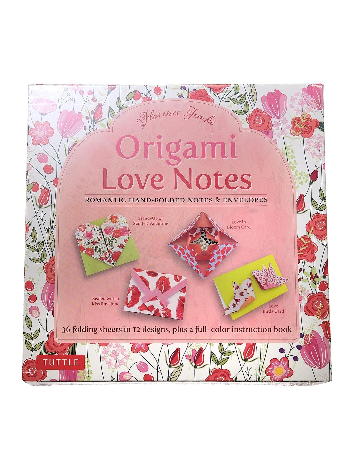 Tuttle - Origami Love Notes Kit