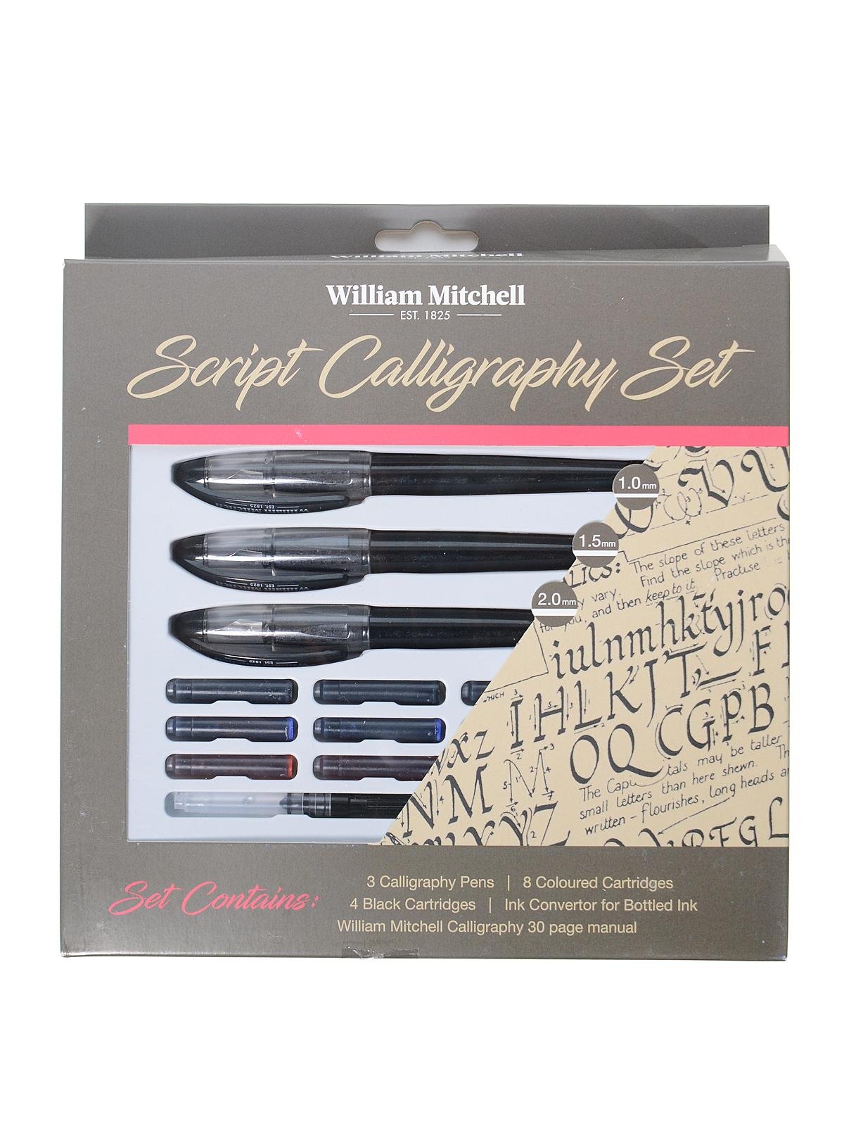 William Mitchell - Script Calligraphy Set