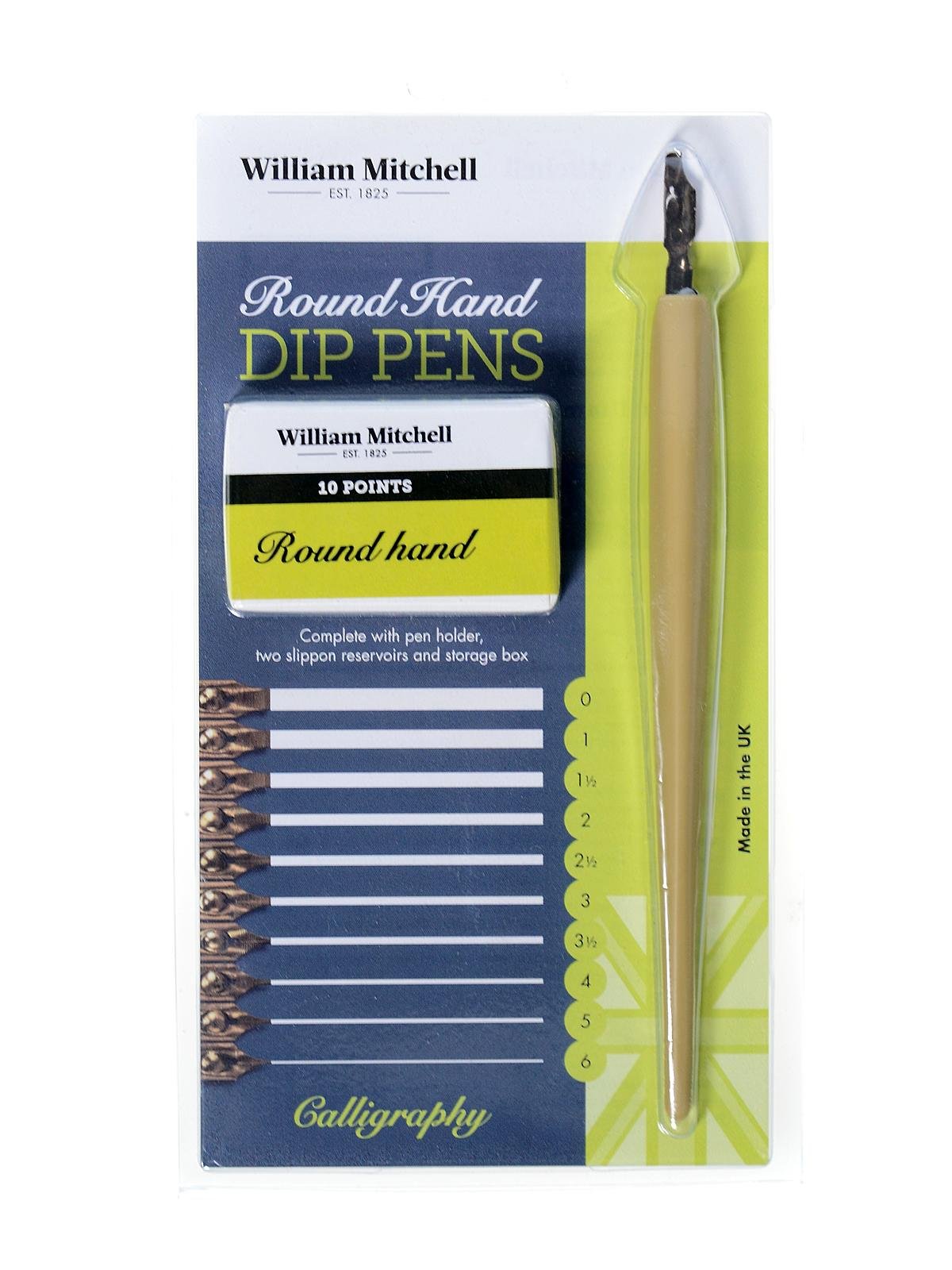 William Mitchell - Round Hand Dip Pens