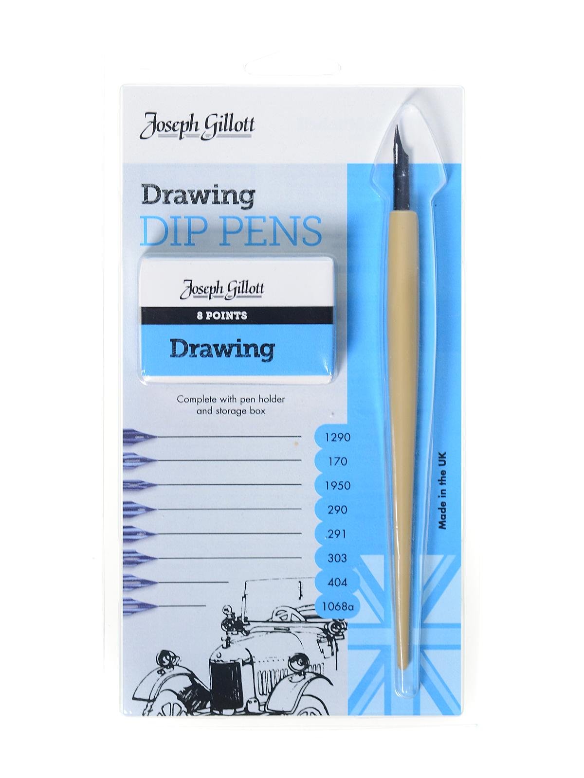 William Mitchell - Joseph Gillott Drawing Dip Pens