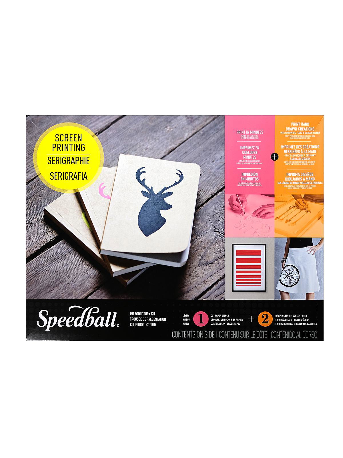 Speedball Advanced AllInOne Fabric Screen Printing Kit