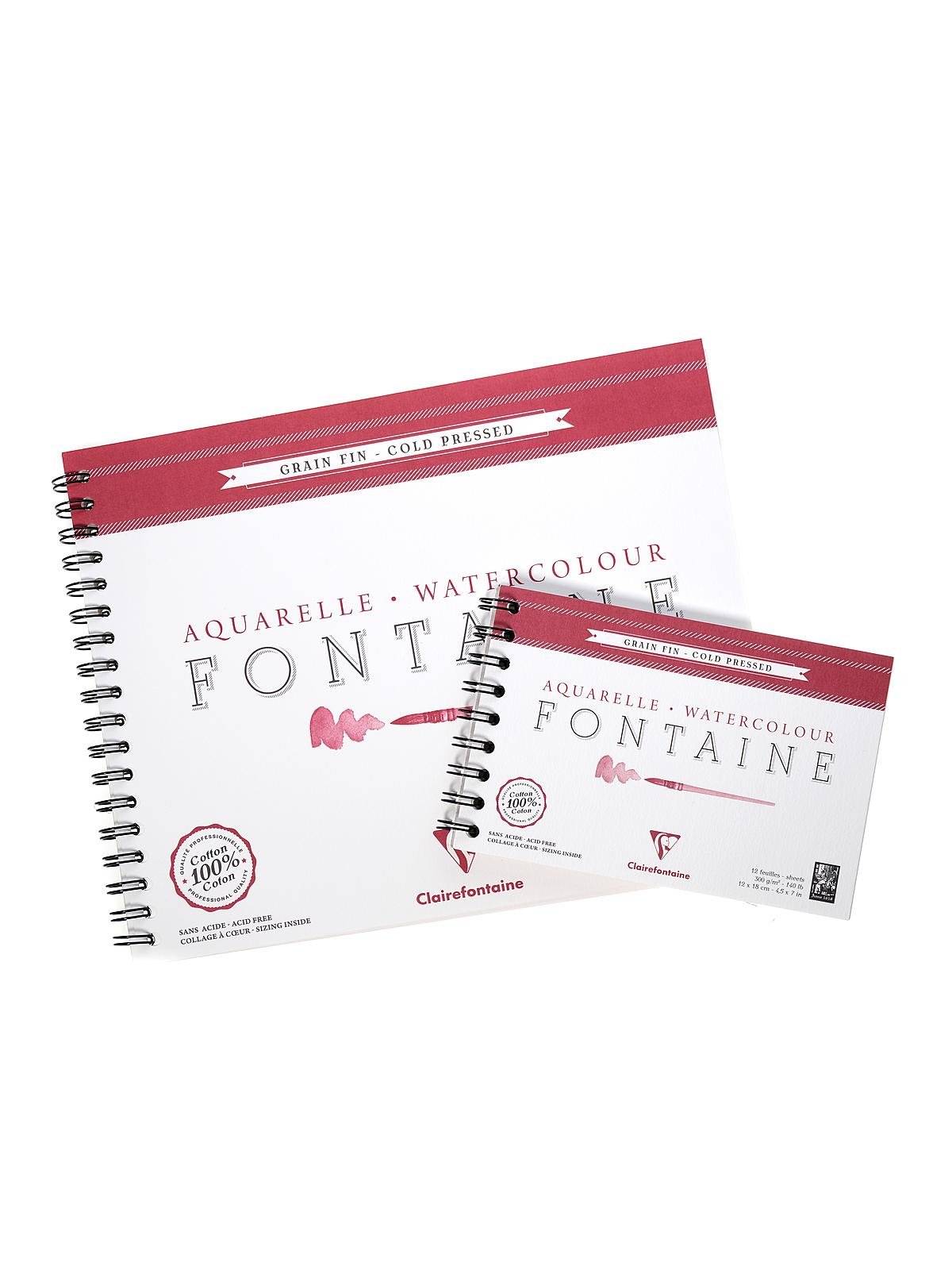 Clairefontaine - Fontaine Watercolor Pads