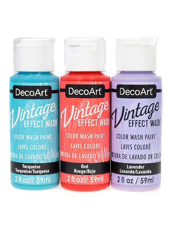 DecoArt - Vintage Effects Wash Paint